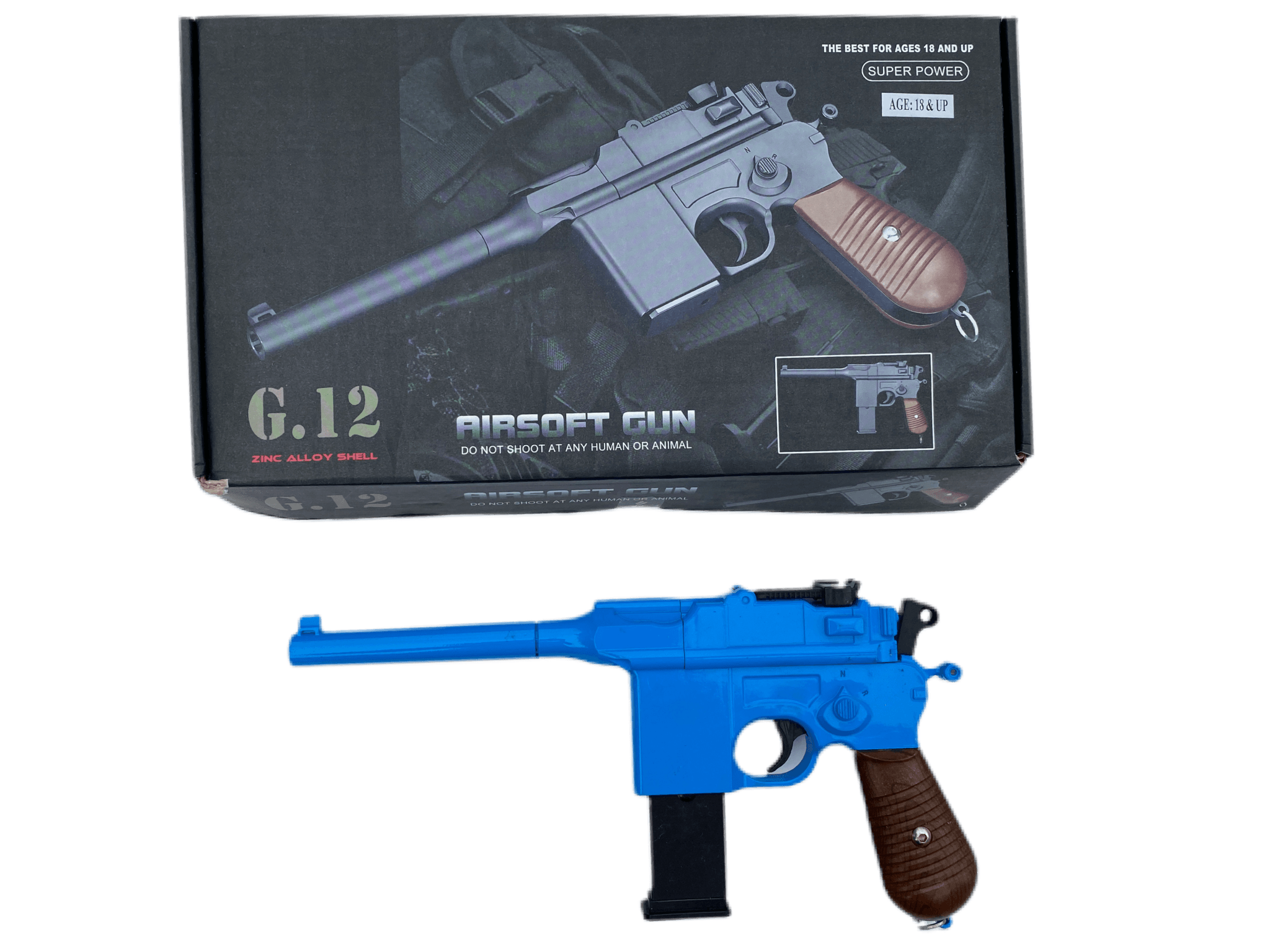 G12 Metal Airsoft BB Gun Pistol BBGunsExpress