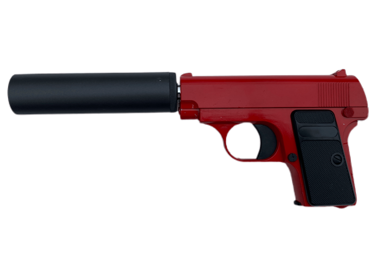 G.1A Metal Airsoft BB Gun with Silencer (Red) BBGunsExpress