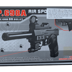 G3 Metal SPRING Airsoft Gun Pistol James Bond Replica w/ EXTRA CLIP & 1000 BBs 