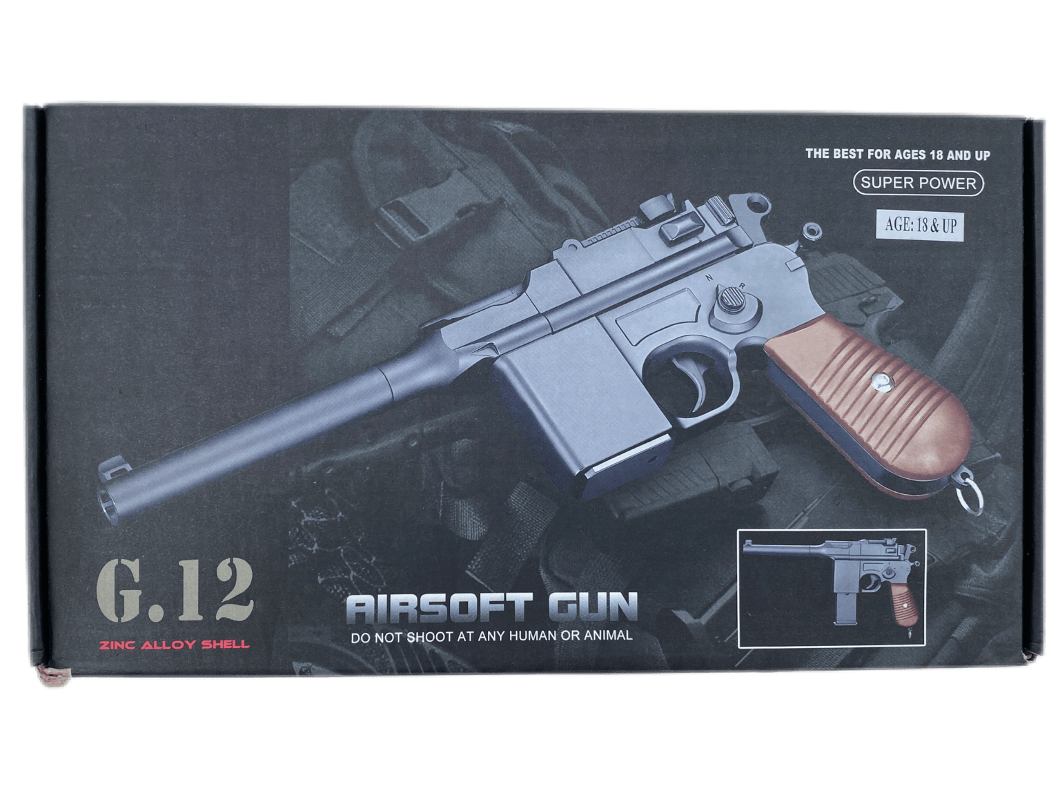 G12 Metal Airsoft BB Gun (Pistol) BBGunsExpress
