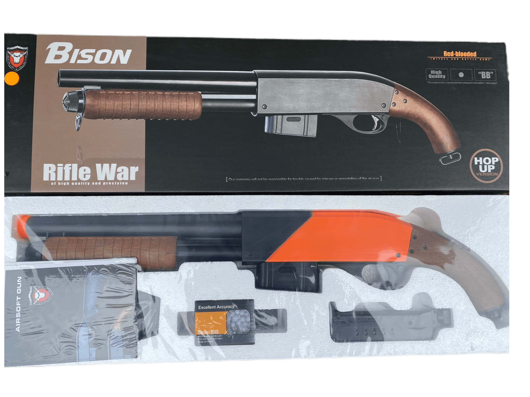 Bison C501a Bb Gun Pump Action Shotgun Bbgunsexpress