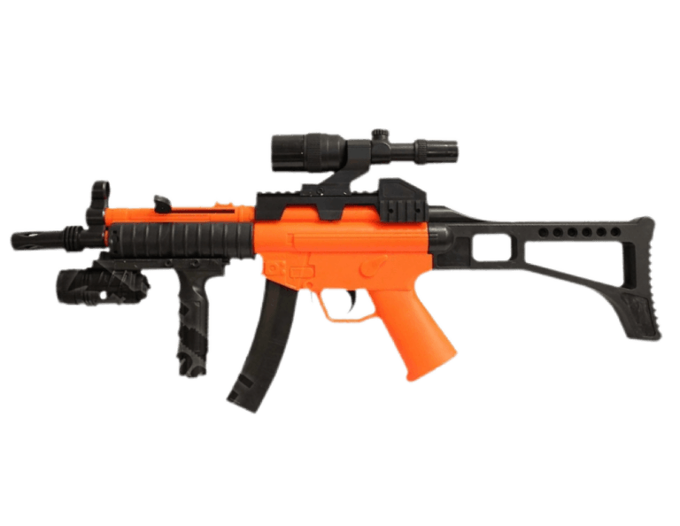 CYMA HY015B Submachine BB Gun (Orange and Black) | BBGunsExpress