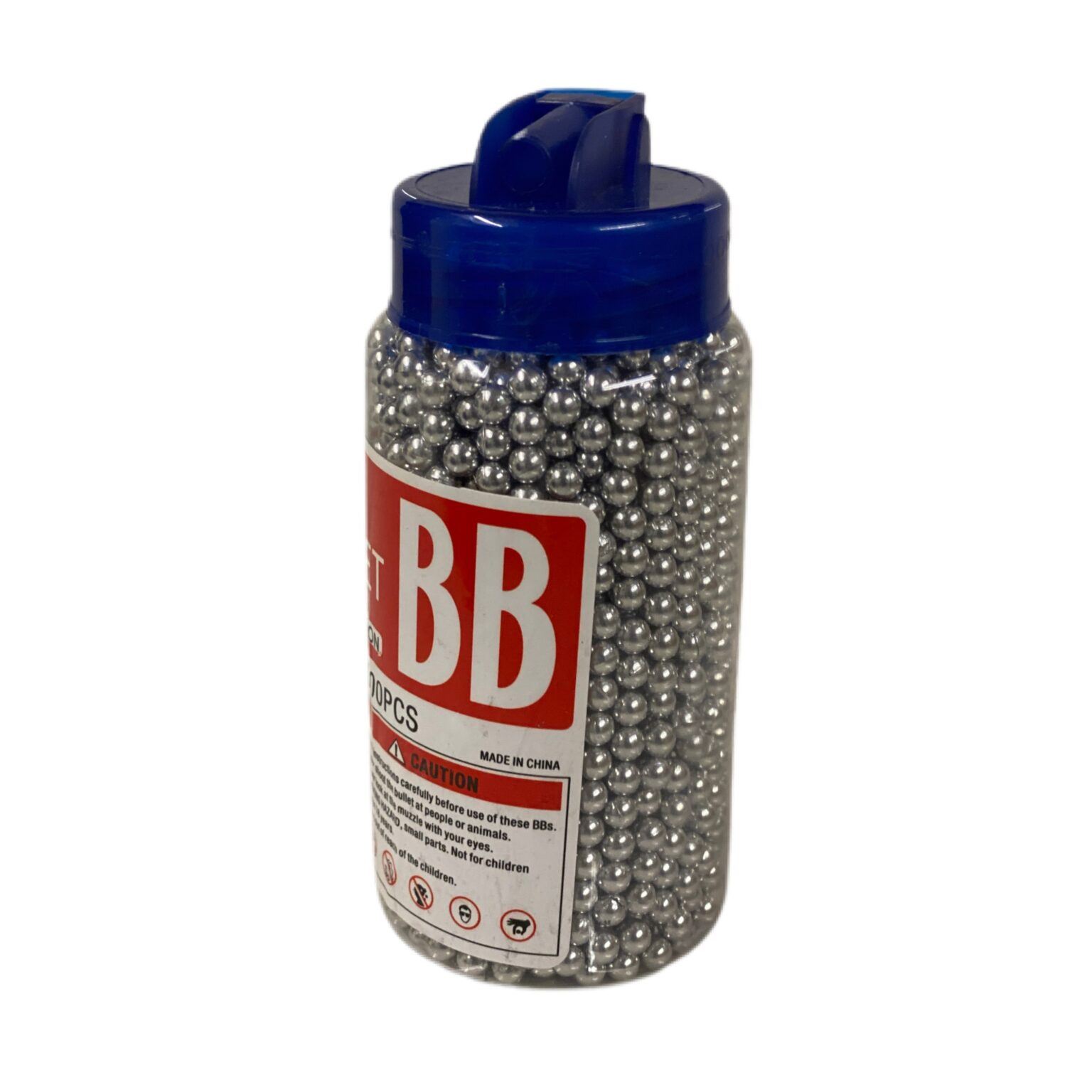 Silver 0.12g 6mm BB Pellets 2000pcs Bottle | BBGunsExpress