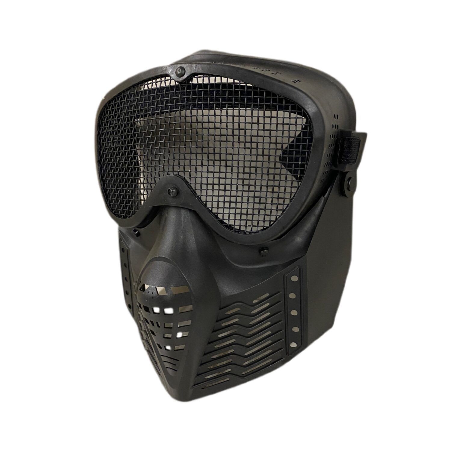 Full Face Airsoft Mask (Black) | BBGunsExpress