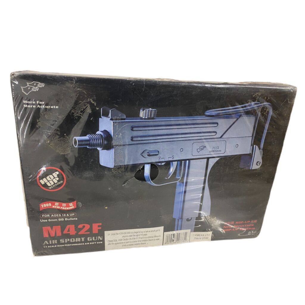 M42F Uzi Submachine BB Gun by Double Eagle (Orange) BBGunsExpress